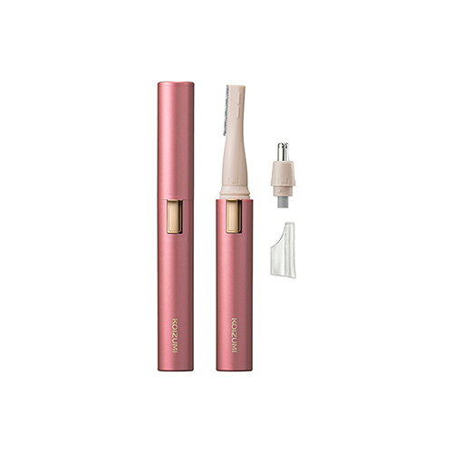 コイズミ(KOIZUMI) KLC-0860-P(ピンク) 乾電池式 フェイスシェーバー&ノーズケア