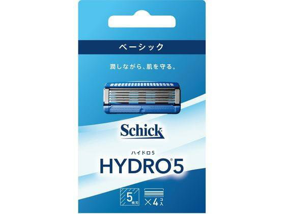 Schick ハイドロ5 ベーシック 替刃 4個[代引不可]