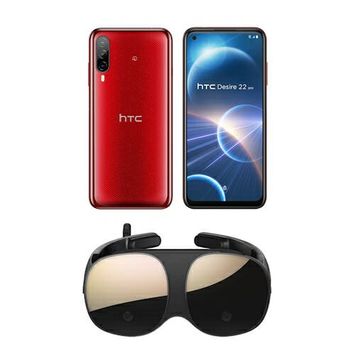 HTC VRȥåȡVIVE Flow VR饹+Desire 22 pro 륵å SIMե꡼ޥ