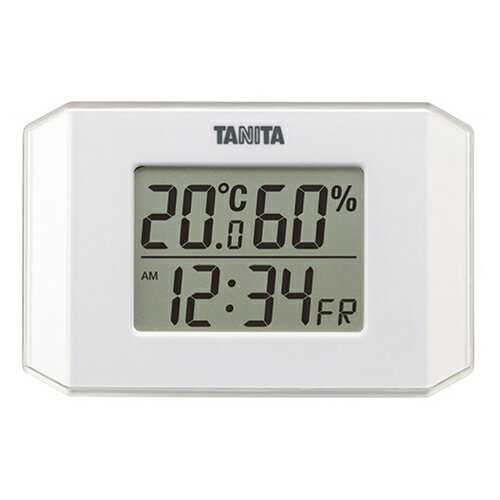 タニタ(TANITA) TT-574-WH(ホワイト) デジタル温湿度計
