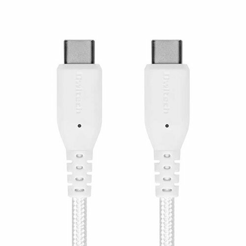 オウルテック(OWLTECH) OWL-CBA4CC10-WH(ホワイト) PD60W充電/データ転送 Type-C to Type-Cケーブル 1m