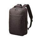 エレコム ELECOM BM-BPTW-BK(ブラック) ビジネスリュック 12L 2way 撥水加工 14インチノートPC 収納可 ビジネスバック BMBPTWBK