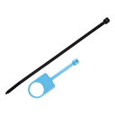 アーテック ケーブル断線防止ストラップ ひっぱループ 10個組 91747 充電 端末 スマホ タブレット 小型 持ち運び 充電器 防災 備蓄 電源