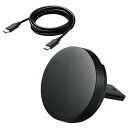 エレコム(ELECOM) W-MA03-BK(ブラック) 3wayマグネット内蔵ワイヤレス充電器(7.5W・卓上)|詳細画像