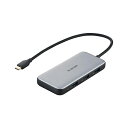 エレコム ELECOM DST-C26-SV(シルバー) USB Type C ドッキングステーション ハブ 5-in-1 PD 85W出力 DSTC26SV(2)