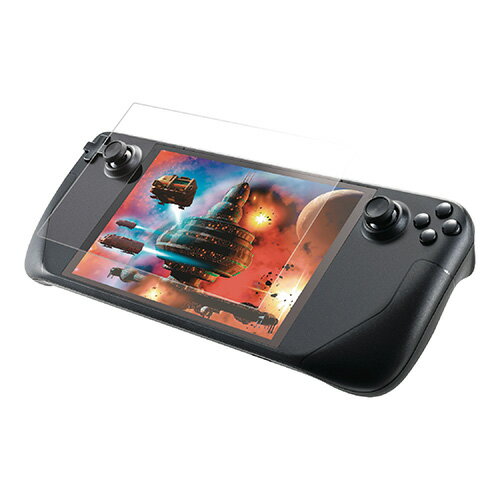 ���쥳��(ELECOM) GM-SDO23FLGAR Steam Deck OLED / SteamDeck LCD ���饹�ե���� ��Ʃ�� ��ȿ�ͷڸ�