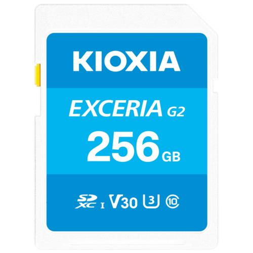 キオクシア KIOXIA EXCERIA G2 KSDU-B256G SDXC UHS-I メモリカード 256GB KSDUB256G