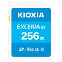 LINVA KIOXIA EXCERIA G2 KSDU-B256G SDXC UHS-I J[h 256GB KSDUB256G