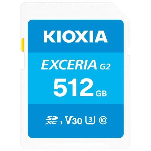 キオクシア KIOXIA EXCERIA G2 KSDU-B512G SDXC UHS-I メモリカード 512GB KSDUB512G