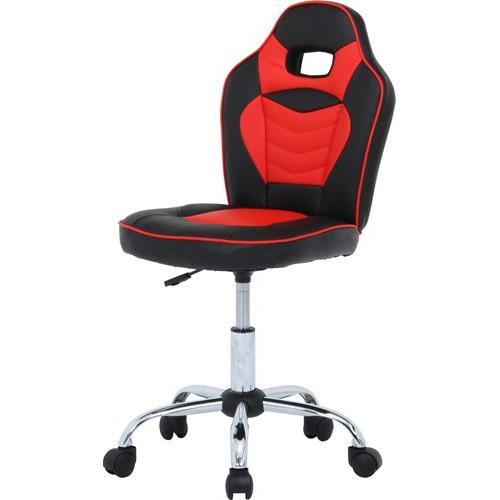 樂天商城 - 不二貿易 【組立品】レーシングチェア キッズ用 レッド