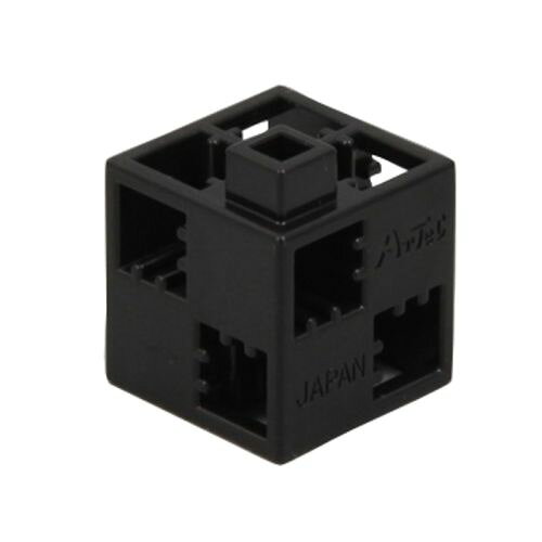 アーテック Artecブロック 基本四角 100p 黒 77859 おもちゃ 玩具 知育 学習 室内 ...