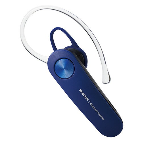 エレコム(ELECOM) LBT-HS11BU(ブルー) ヘッドセット Bluetooth 5.0 片耳 ハンズフリー 通話・音楽 対応