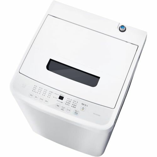 【設置＋リサイクル＋長期保証】アイリスオーヤマ(Iris Ohyama) IAW-T451-W(ホワイト) 全自動洗濯機 4.5kg