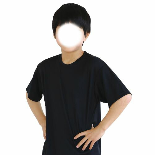 アーテック ATドライTシャツ 130cm ブルー 150gポリ100％ 38385