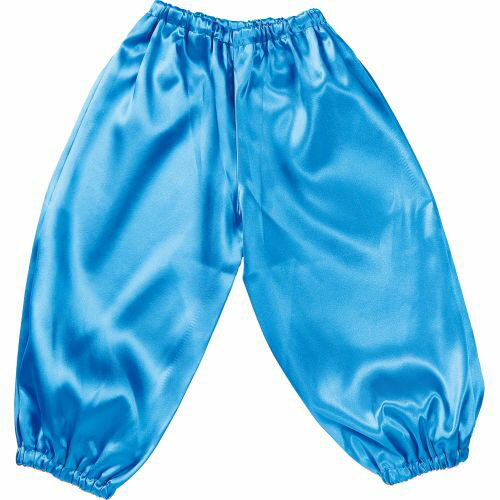 アーテック ソフトサテン サルエルパンツ Jサイズ 青 15064 発表会 学芸会 お遊戯会 劇 園 学校 素材 衣装 装飾 ダンス サテン パンツ