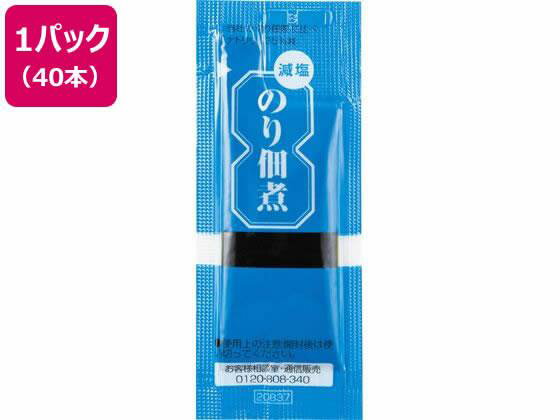 ↑↑↑正確な在庫状況は上記バナー「在庫状況を確認する」をクリックして頂き、必ずご確認ください。&nbsp;&nbsp;&nbsp;【代引不可商品】仕入先よりお客様宅へ直送手配いたします商品です。そのため代引きは対応致しかねます。あたたかいご飯やおかゆにはもちろん、いろいろな料理にアレンジしてご利用ください1食使いきりスティックタイプ佃煮の原料としてよく使われる海苔「ヒトエグサ」を醤油や砂糖などで炊き上げました。のり佃煮（三島食品製品）の減塩タイプです。のりの風味が一層引き立ちます。●原材料：しょうゆ（国内製造）、水飴、砂糖、干しひとえぐさ、でん粉、はちみつ、鰹節エキス、かきエキス、酵母エキス：カラメル色素、増粘多糖類、（一部に小麦・大豆を含む）●栄養成分：（5g当たり）エネルギー7kcal、たんぱく質0．1g、脂質0．03g、炭水化物1．6g食塩相当量0．18g●アレルギー：大豆・小麦（本製品で使用しているヒトエグサは、えび・かにの生息域で採取しています）●賞味期限：製造後186日●生産国：日本※メーカーの都合により、パッケージ・仕様等は予告なく変更になる場合がございます。