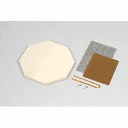 アーテック 八角かべかざり 5243 木工 ネームプレート 壁飾り 飾り絵 名札 表札 美術 芸術 木製 オリジナル