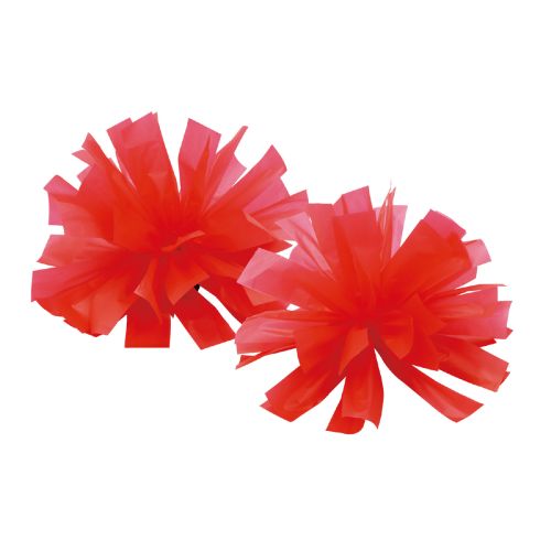 アーテック ハンドフリーチアポンポン パステルレッド 3127 運動会 ポンポン ダンス チアリーダー チア キラキラ 応援 応援団 お遊戯会 発表会