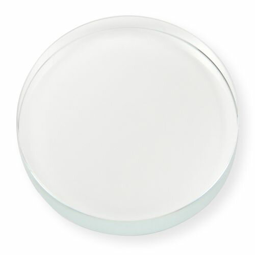 アーテック クリスタルペーパウェイト 丸型 75φ×19mm 5669 美術 高校 中学 学校 ワークショップ DIY クラフト ペーパウェイト 文鎮 工芸