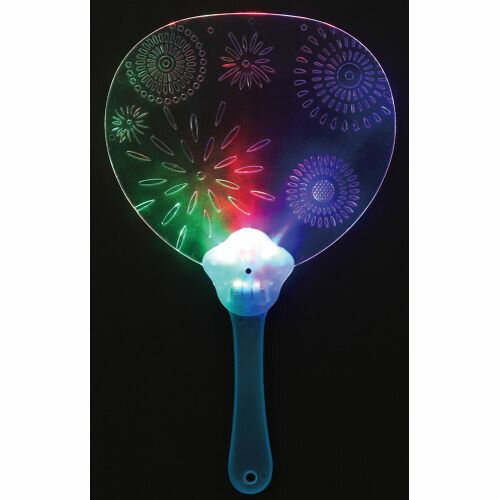 アーテック 光るうちわ 柄入り 7305 光るおもちゃ ライト 夏休み 夏祭り お祭り イベント うちわ