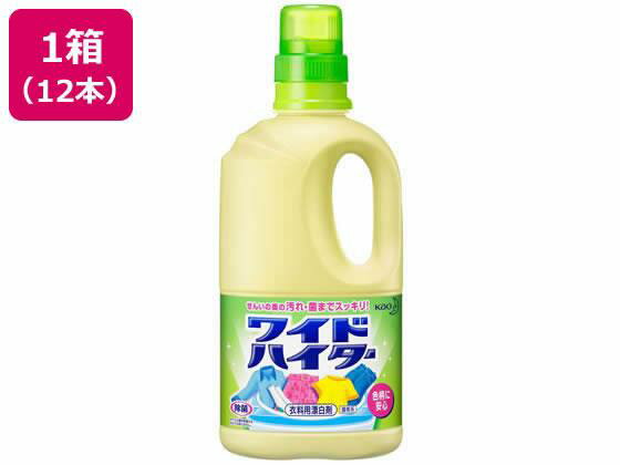 樂天商城 - 花王 ワイドハイター中 1000mL 12本[代引不可]