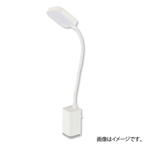 ナカバヤシ UA-LED016-W(ホワイト) USB充電式 LEDデスクライト