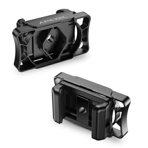 ↑↑↑正確な在庫状況は上記バナー「在庫状況を確認する」をクリックして頂き、必ずご確認ください。&nbsp;&nbsp;&nbsp;■双眼鏡や望遠鏡にスマートフォンを取り付けて撮影することができるアダプター■多くの光学機器に取り付け可能双眼鏡、単眼鏡、顕微鏡、スポッティングスコープの他、多くの光学機器を取り付けることができます。■幅広い接眼レンズに対応直径23〜50mmのほぼすべての接眼レンズに適合し、幅66〜95mmのスマートフォンが装着できます。■丈夫&コンパクト耐衝撃性に優れ、重量はわずか92g。持ち運びに優れます。AAPLF002サイズ:119×67×45(mm)素材:ABS樹脂対応アイピース外径:23〜50mm対応スマートフォンサイズ:66〜95mm使用対象品:双眼鏡、単眼鏡、顕微鏡、スポッティングスコープ及び多くの光学機器