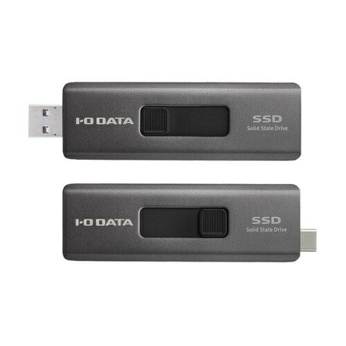 IODATA アイ オー データ SSPE-USC500B USB-A USB-C コネクター搭載 スティックSSD 500GB SSPEUSC500B