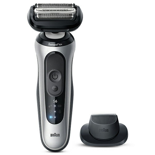 【長期保証付】ブラウン(BRAUN) 62S1200S シルバー シリーズ6 電気シェーバー