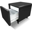 【設置+長期保証】SAPPHIRE(サファイア) SAPPHIRE by LOOZER SMART TABLE STB30 BLACK 冷蔵庫付きスマートテーブル 1ドア 30L