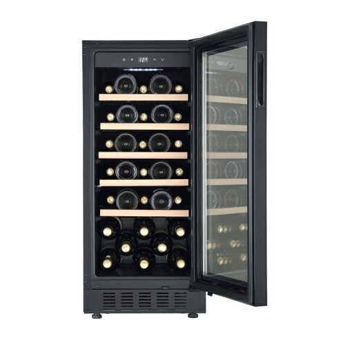 フォルスター(forster) FJP-88GS BN ワインセラー 33本収納 右開き 1温度タイプ 酷暑対応 ビルトイン可 スライドラック 冷気強制循環式 ブラウン