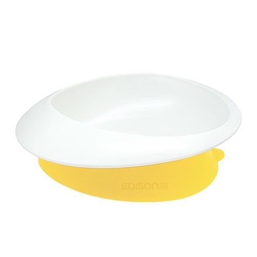 ↑↑↑正確な在庫状況は上記バナー「在庫状況を確認する」をクリックして頂き、必ずご確認ください。&nbsp;&nbsp;&nbsp;■自然と集まる■集めやすい■すくいやすいKJ203対象月年齢：-種類：イエロー材質(耐熱温度)：　本体：ポリプロピレン(120℃)　吸盤：熱可塑性エラストマー(120℃)お手入れ方法：　○電子レンジ　○食器洗浄機・乾燥機　○煮沸消毒　○薬液消毒サイズ/重量：本体:160×142×50mm/111gひとりでもこぼさず上手に食べられるプレート