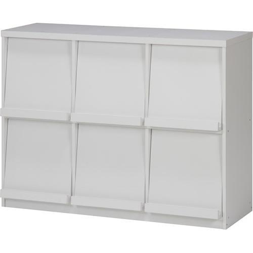 不二貿易 【組立品】レガール ディスプレイラック120幅 RG−1285DPWH T