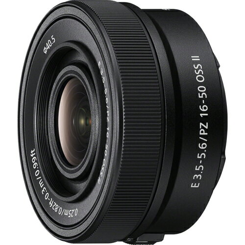 【長期保証付】ソニー(SONY) SELP16502 E PZ 16-50mm F3.5-5.6 OSS II αEマウント用ズームレンズ