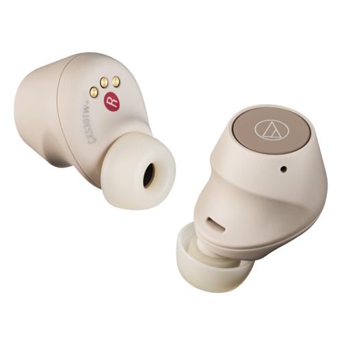 オーディオテクニカ audio-technica ATH-CKS30TW /BG ライトベージュ Bluetooth 完全ワイヤレスイヤホン SOLID BASS