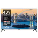 【設置】NewBridge(ニューブリッジ) OBN-40TWD1 40V型フルHD液晶スマートテレビ DLED GoogleTV搭載(2)