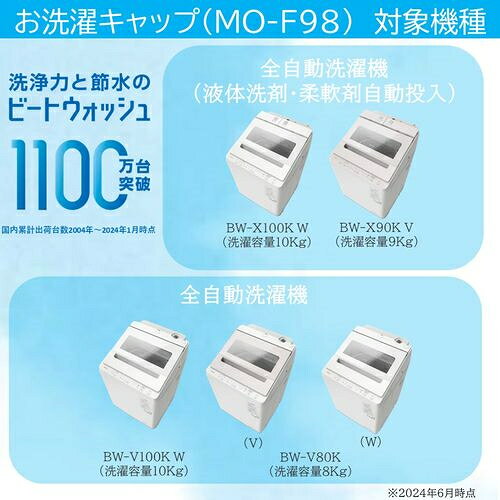 ECカレントの日立(HITACHI) MO-F98 お洗濯キャップ｜アングル2