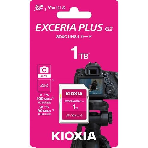 キオクシア KIOXIA KSDH-B001T EXCERIA PLUS G2 SDXCカード 1TB CLASS10 UHS-I KSD...