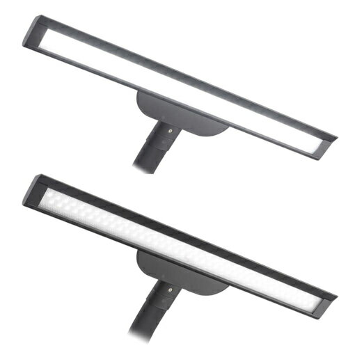 【長期保証付】オーム電機(OHM) AS-LD1118K-K(ブラック) LEDクランプライト Tタイプ [2]