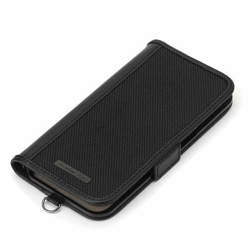 乐天商城 - PGA PG-24BFP13BK ナイロンメッシュ調/ブラック iPhone16Pro用 フリップカバー PG24BFP13BK
