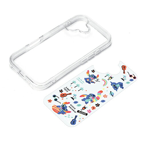PGA　iPhone 16用 エアクッションケース Premium Style スティッチ　PG-D24APT04STI