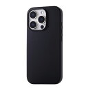 エレコム(ELECOM) PM-A24CHVSCCBK(ブラック) iPhone16 Pro用ケース ハイブリッド シリコン カメラレンズ保護設計 アンチダスト...