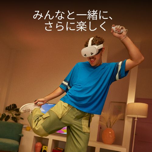 【05/22〜数量限定！通気性接眼部 プレゼント】Meta Quest 3S 128GB オールインワンVRヘッドセット + 純正 通気性接眼部