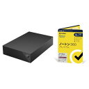 バッファロー(BUFFALO) HD-SGDA6U3-B 6TB + ノートン 360 プレミアム/アンチトラック 同時購入 3年セット
