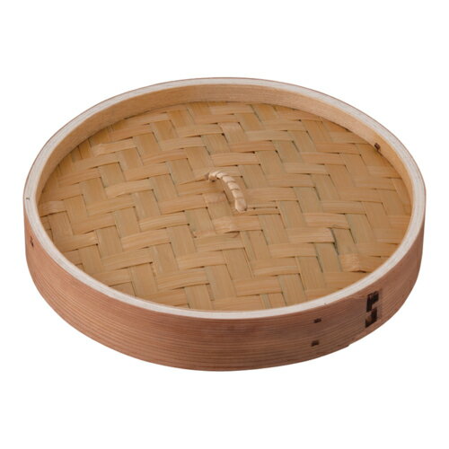 遠藤商事 安心コート加工 杉 中華セイロ 蓋 24cm 身は別売です