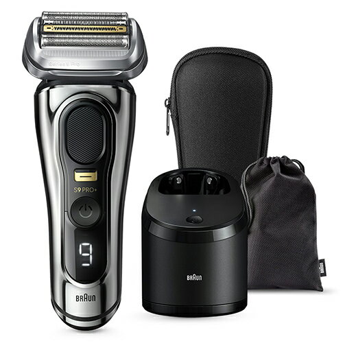 【長期保証付】ブラウン(BRAUN) 9556CCV(メタリックシルバー) シリーズ9Pro+ 電気シェーバー 【長期保証付】ブラウン(BRAUN) 9556CCV(メタリックシルバー) シリーズ9Pro+ 電気シェーバー