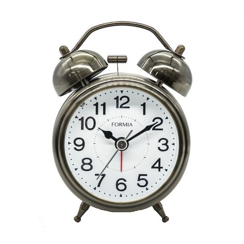 ↑↑↑正確な在庫状況は上記バナー「在庫状況を確認する」をクリックして頂き、必ずご確認ください。&nbsp;&nbsp;&nbsp;■クリアな爽快感! 大音量ベルでスッキリとした朝が待っています■心地よく流れる秒針、リラックスタイムを邪魔しないHTA046WG■商品情報商品サイズ(高さ×幅×奥行き)：約120×88×50mm本体重量：約180g推奨電池：単3型アルカリ乾電池x1本(別売)■機能ベル音アラーム、スヌーズ機能、連続秒針、ライト機能■素材・原材料Metal、ガラス　