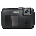 高橋国際商事(TAKA WORLD) TT-WD1300B(ブラック)Bluemake4K防水コンパクトデジタルカメラ1300万画素防水 防塵 耐衝撃