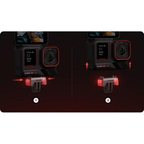 Insta360 Insta360 AcePro2/AcePro/Ace 標準マウント CINSAAXS-S 国内正規品 CINSA...