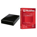 ELD-QEN2060UBK(ブラック) SeeQVault対応3.5インチ外付けハードディスク 6TB + マカフィー リブセーフ 3年 同時購入版(2)